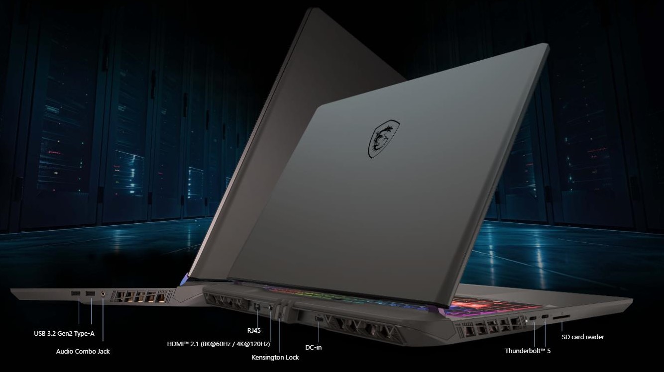 MSI Vector 16 HX AI A2X