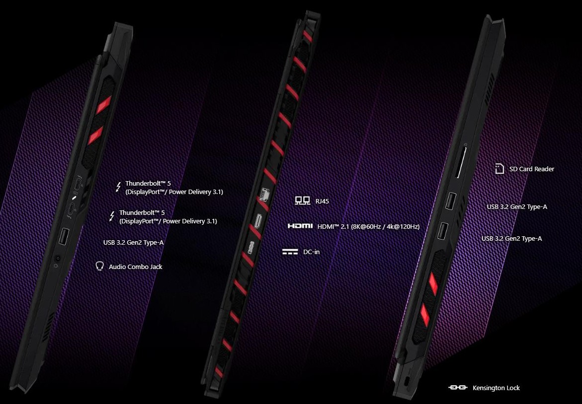 MSI Raider 18 HX AI